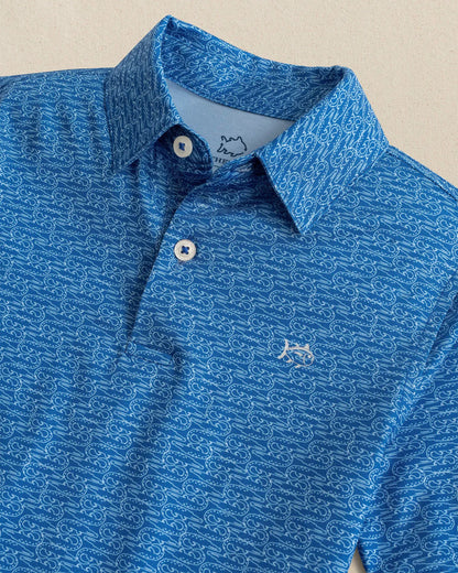 Southern Tide Youth Make It Snappy Perf Polo