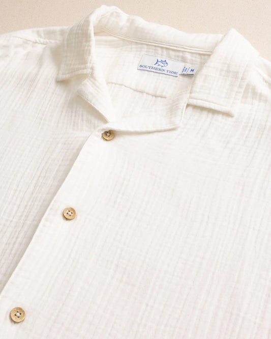 Southern Tide Windrift Double Cloth Camp Shirt