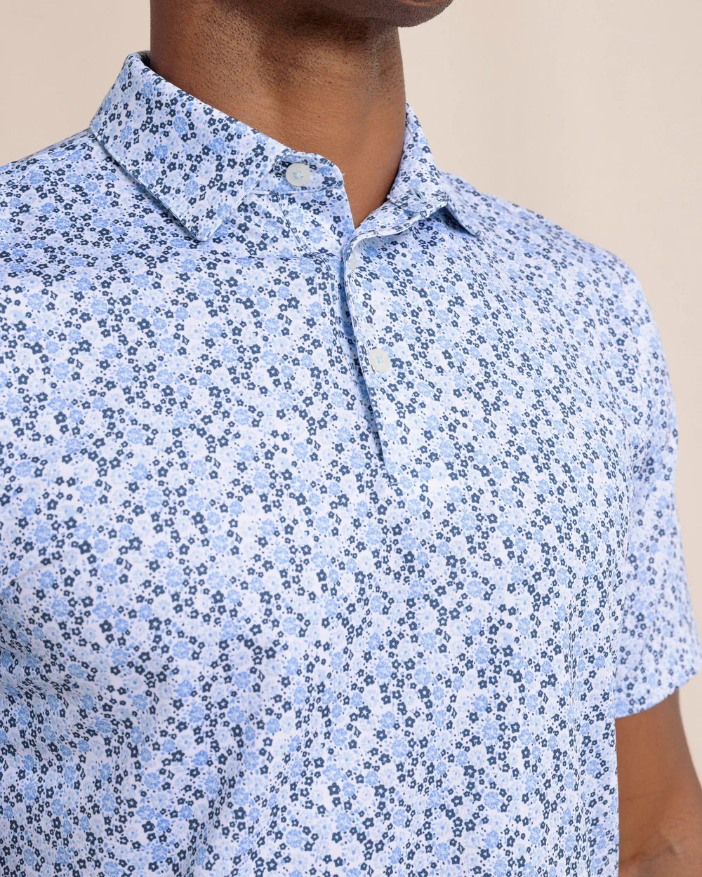 Southern Tide Driver Petal Party Polo