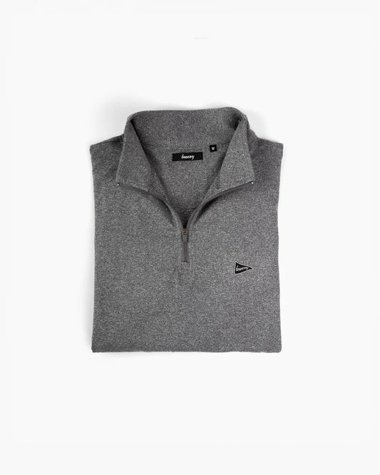 Breezy Black Quarterzip