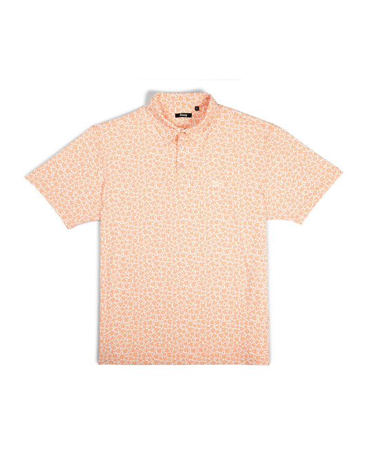 Breezy Vintage Flowers Polo