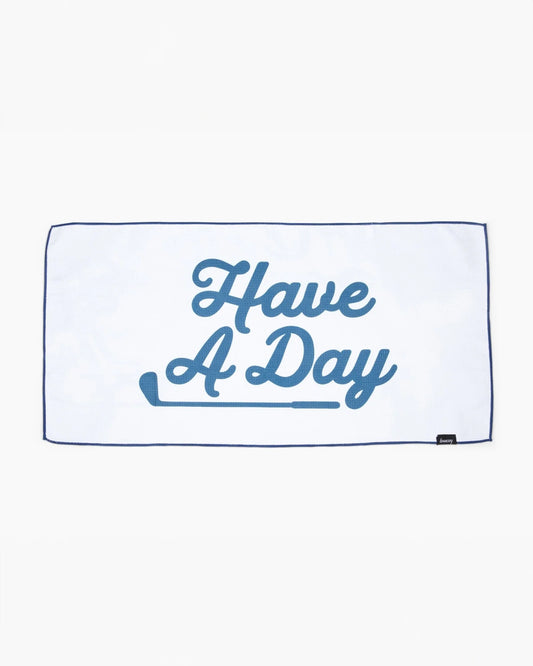 Breezy Have A Day Golf Towel