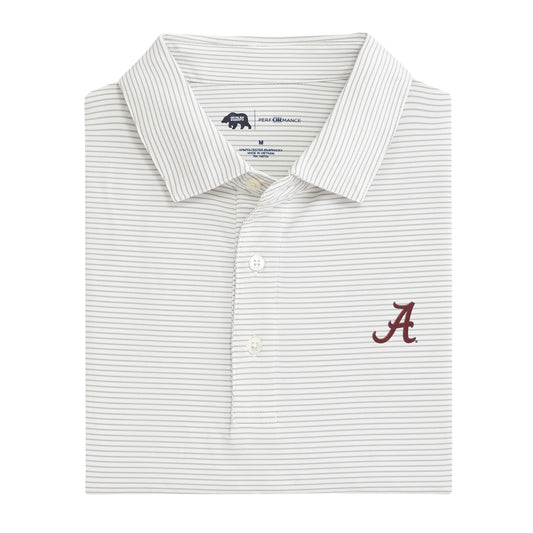 Onward Reserve Fairway Stripe Alabama Perf Polo