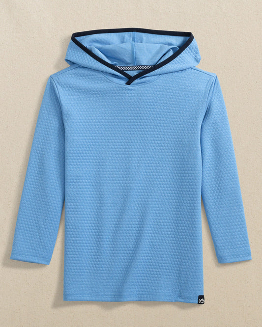 Southern Tide Youth LS Scuttle Hoodie Boat Blue