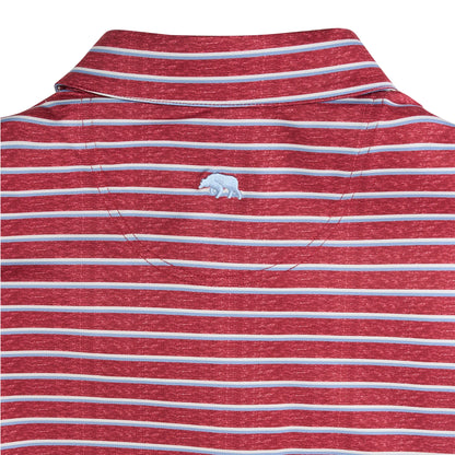 Onward Reserve Fairway Stripe Perf Polo