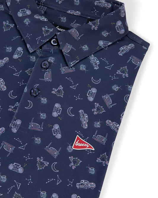 Breezy Kick Back Polo