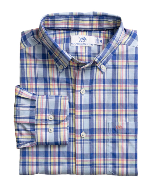 Southern Tide Brrr IC Charleston Plaid Sportshirt