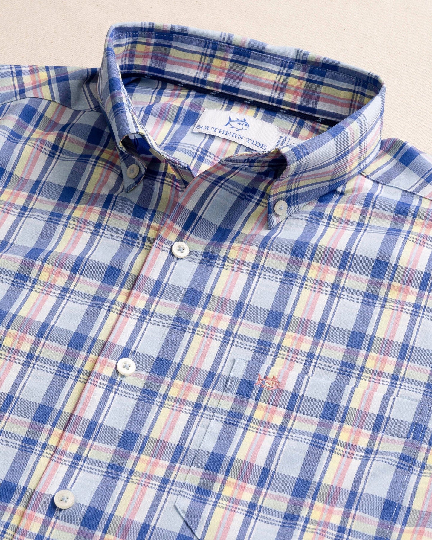 Southern Tide Brrr IC Charleston Plaid Sportshirt