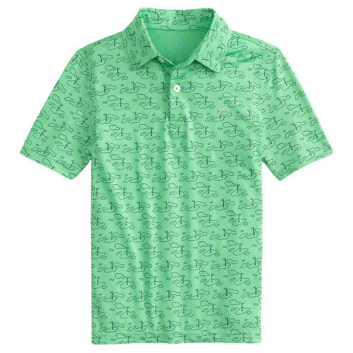 Southern Tide Youth SS Caddy Polo