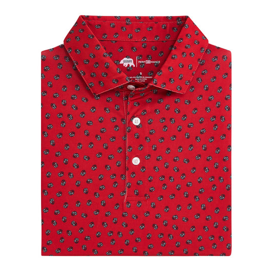 Onward Reserve Vintage Bulldog Head Printed Polo