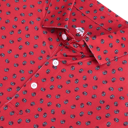 Onward Reserve Vintage Bulldog Head Printed Polo