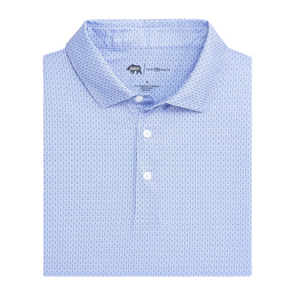 Onward Reserve Night Owl Printed Perf Polo