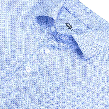 Onward Reserve Night Owl Printed Perf Polo