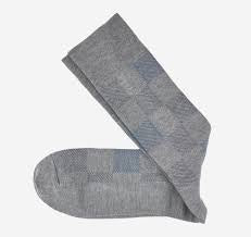 J&M Checkered dress sock
