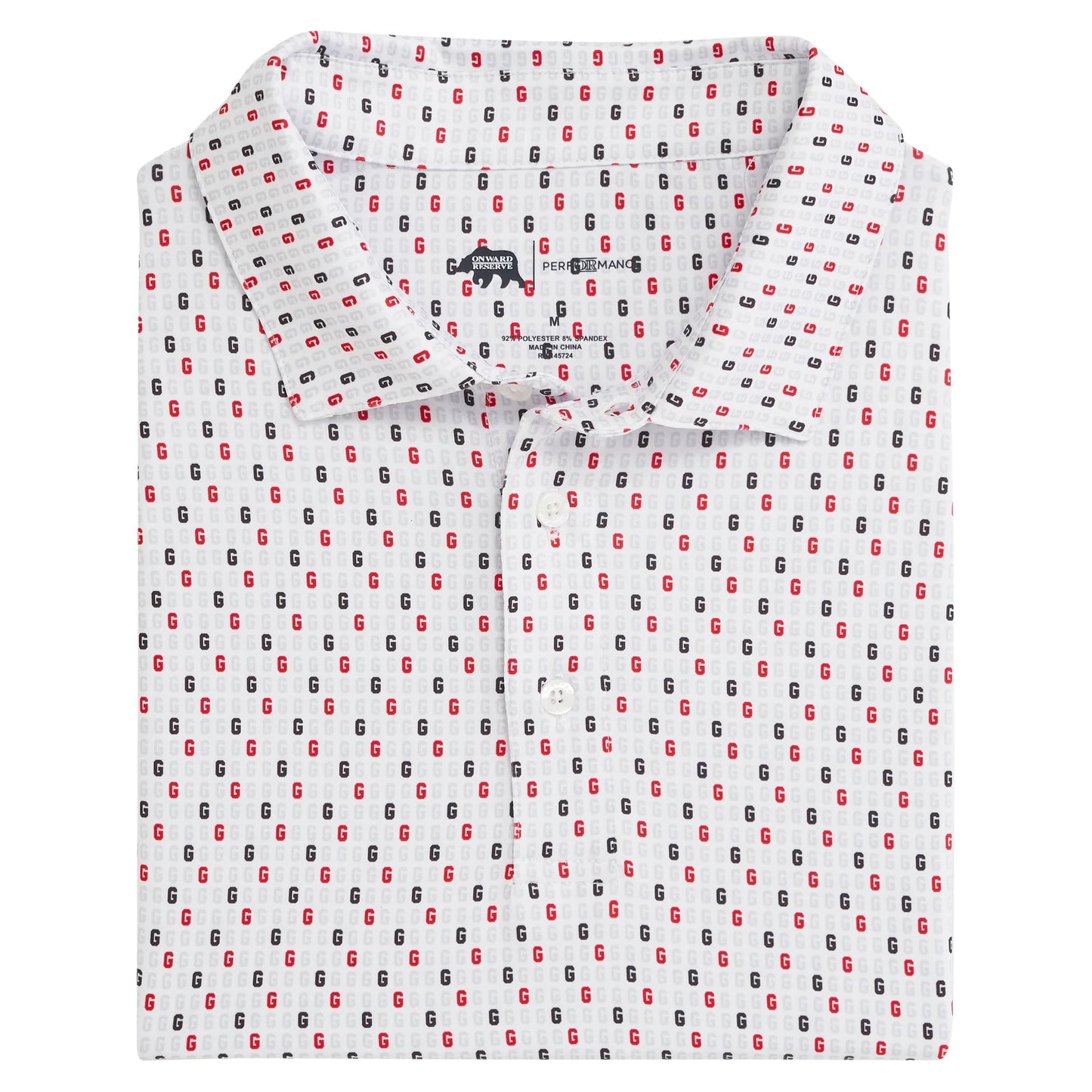 Onward Reserve Vintage G Tossed Perf Polo