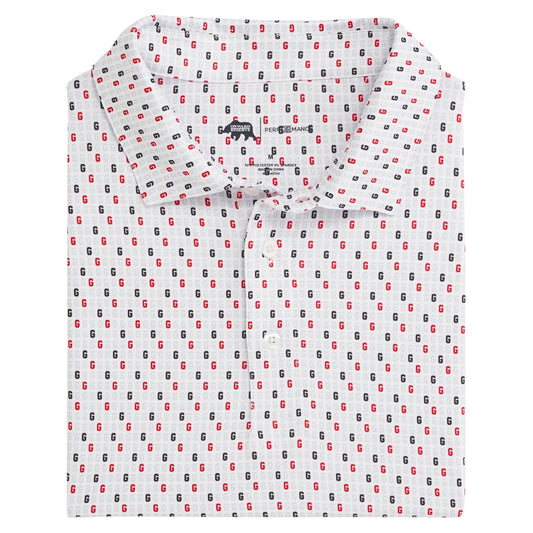Onward Reserve Vintage G Tossed Perf Polo