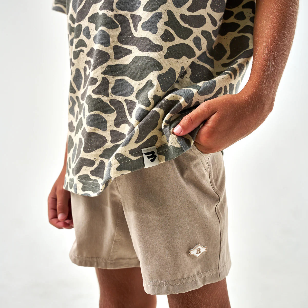 Burlebo Y SS Camo Tee