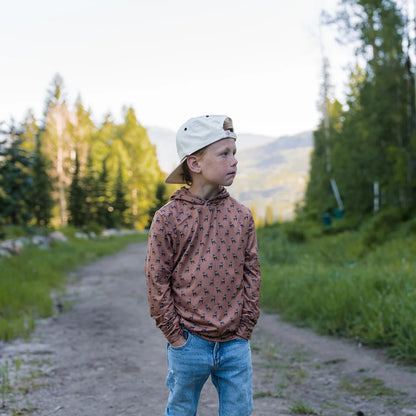 Burlebo- Youth Perf Hoodie Whitetail Deer