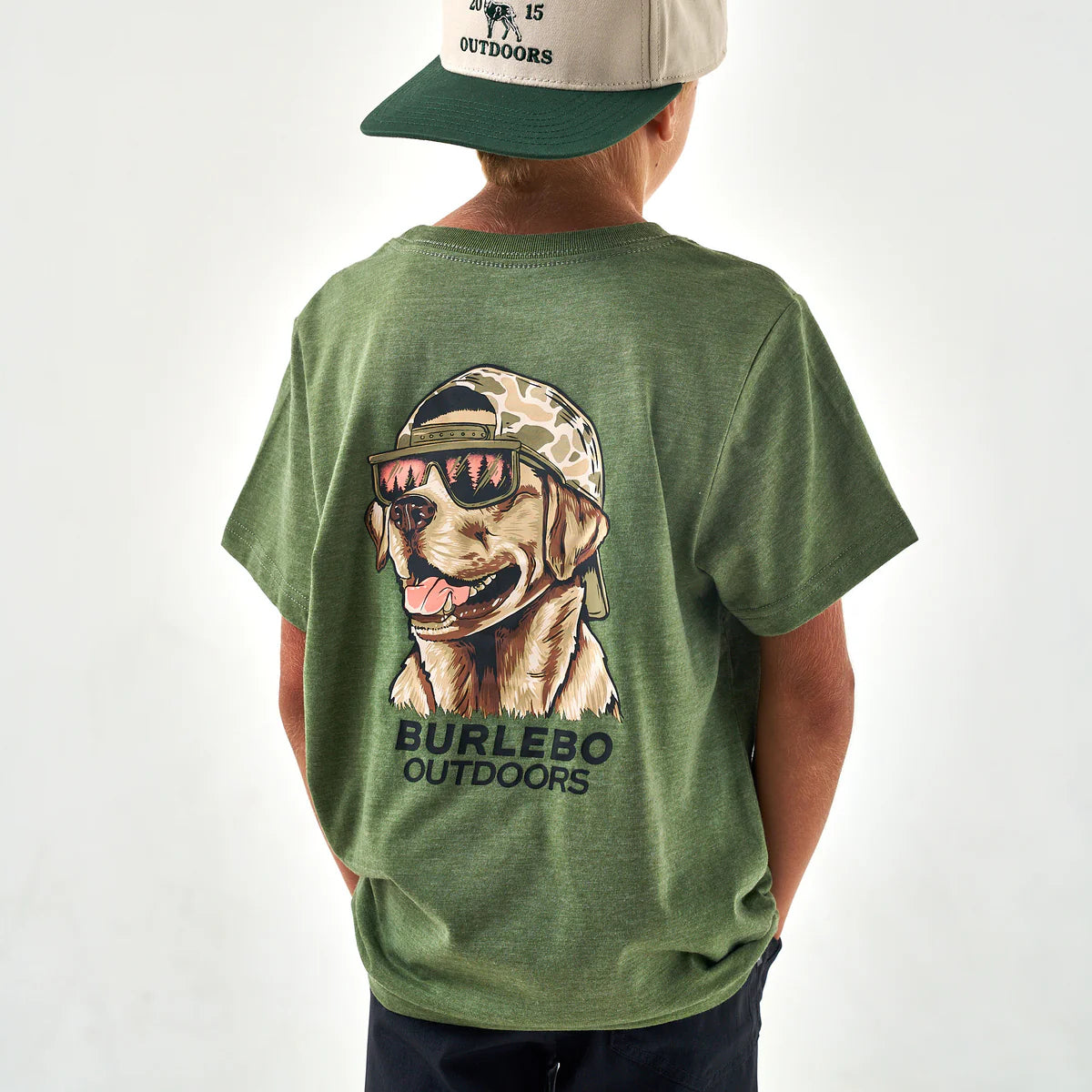 Burlebo-Youth Mallard Camo Dog Tee