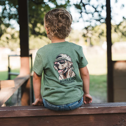 Burlebo-Youth Mallard Camo Dog Tee