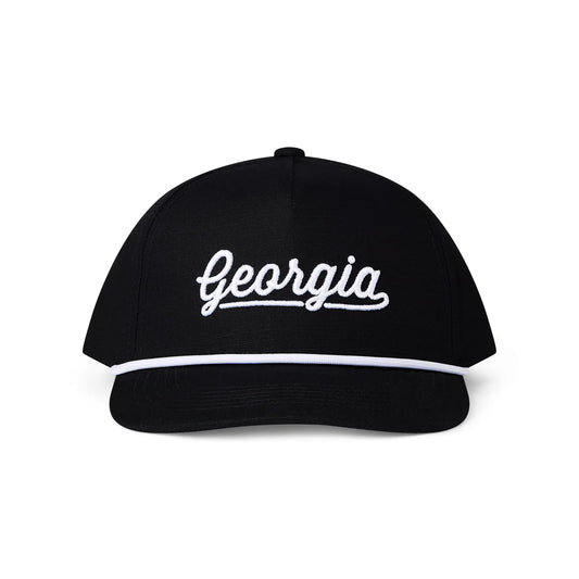 Burlebo Georgia Hat Black/ White
