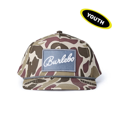 Burlebo Youth Cap Grey Patch Camo