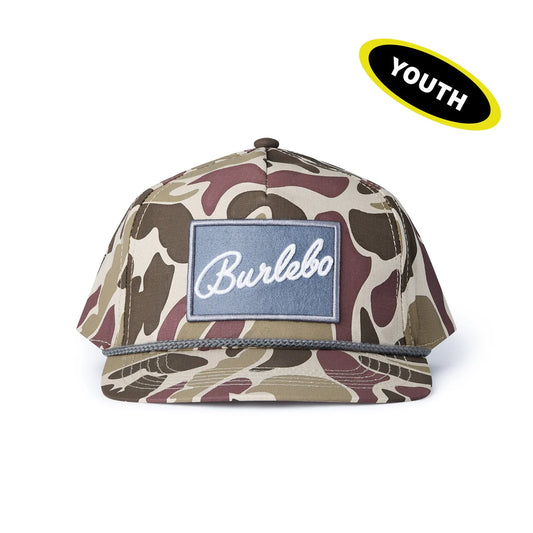 Burlebo Youth Cap Grey Patch Camo