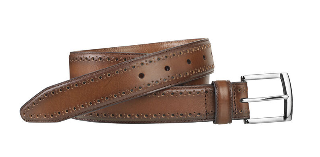 Johnston & Murphy Perfed Edge Belt