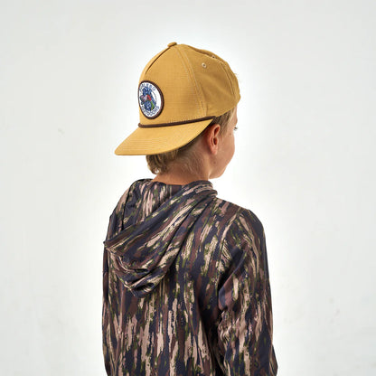 Burlebo Youth Performance Hoodie Midland Camo