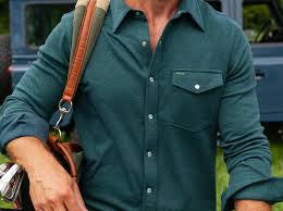 Criquet Chill Knit Pearl Snap Shirt