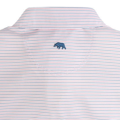 Onward Reserve Tour Stripe Performance Pique Polo