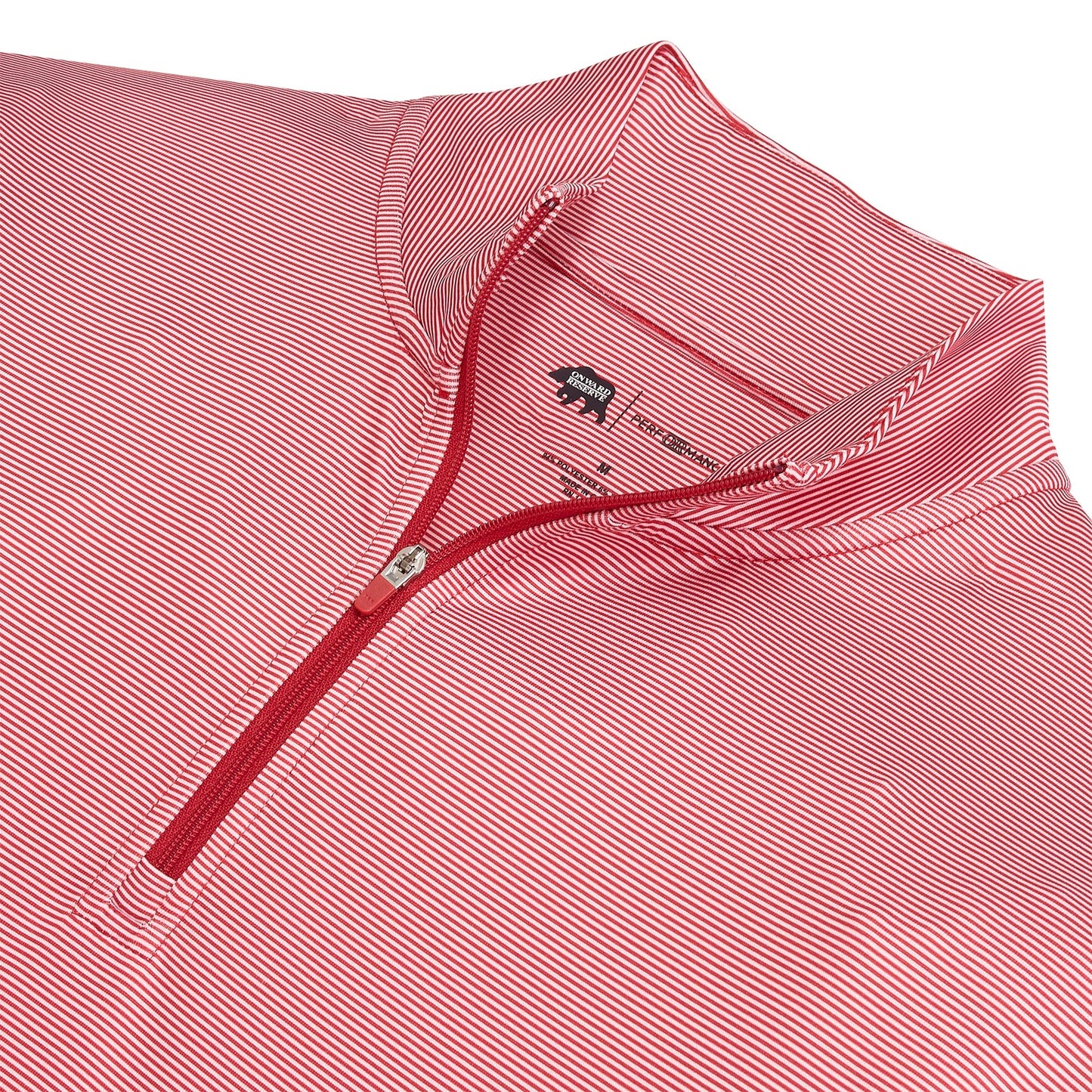 Onward Reserve Hairline Stripe Printed Performance 1/4 Zip