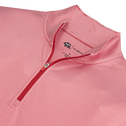 Onward Reserve Hairline Stripe Printed Performance 1/4 Zip