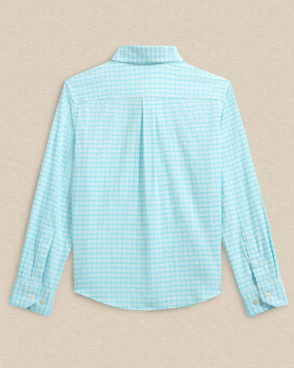 Southern Tide Youth Precheck Plaid Sportshirt