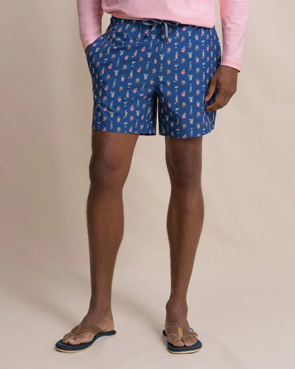 Southern Tide Tropical Tango Swim Trunk