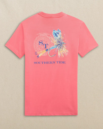 Southern Tide Youth SS Reel Fly Adams Tee