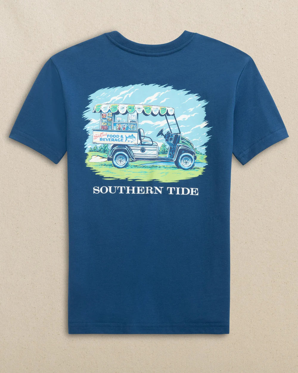 Southern Tide Youth Food/Beverage Cart Tee