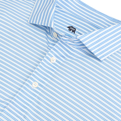 Onward Reserve Guide Stripe Performance Pique Polo