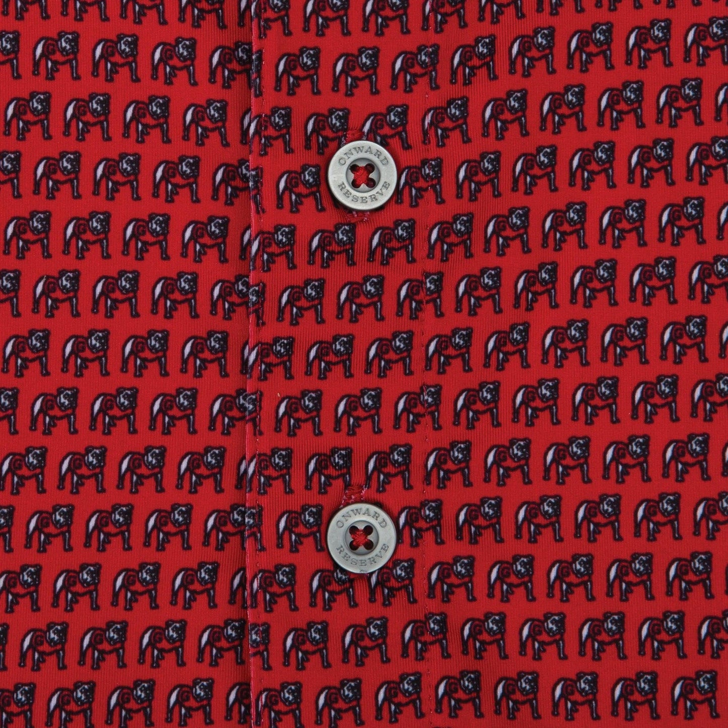 Onward Reserve Standing Bulldog Printed Polo