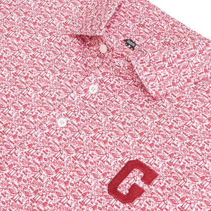Onward Reserve Georgia Icons Printed Performance Polo