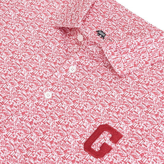 Onward Reserve Georgia Icons Printed Performance Polo