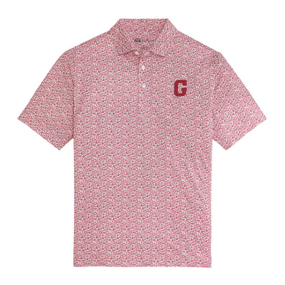 Onward Reserve Georgia Icons Printed Performance Polo