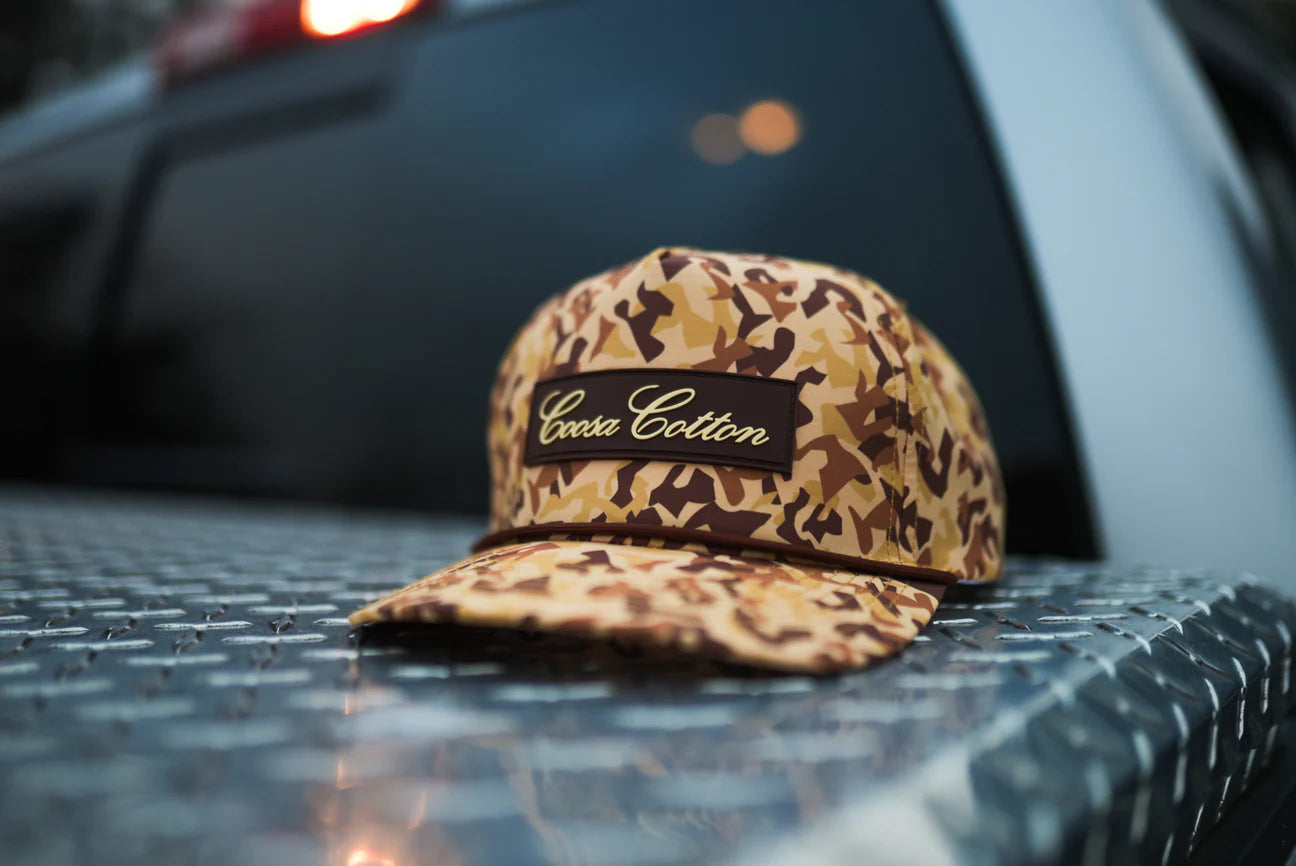 Coosa Cotton Duck Camo Rope Hat