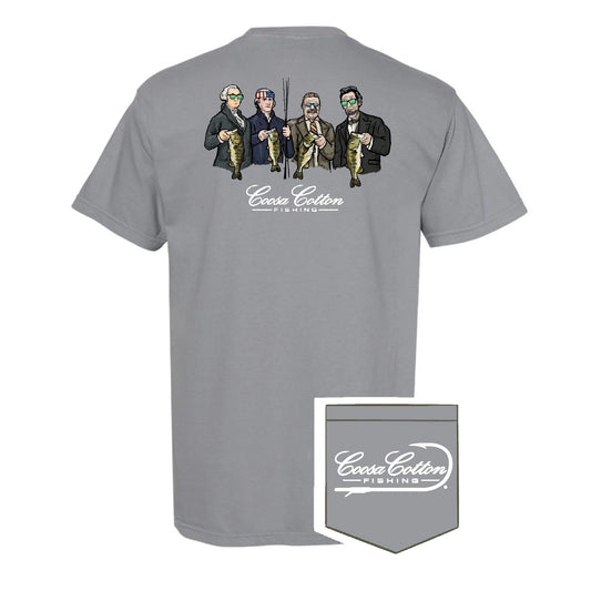 Coosa Cotton Mt Rushmore Tee