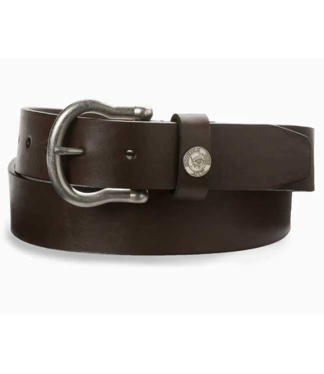 Southern Tide Leather Shackle Belt