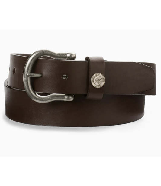 Southern Tide Leather Shackle Belt