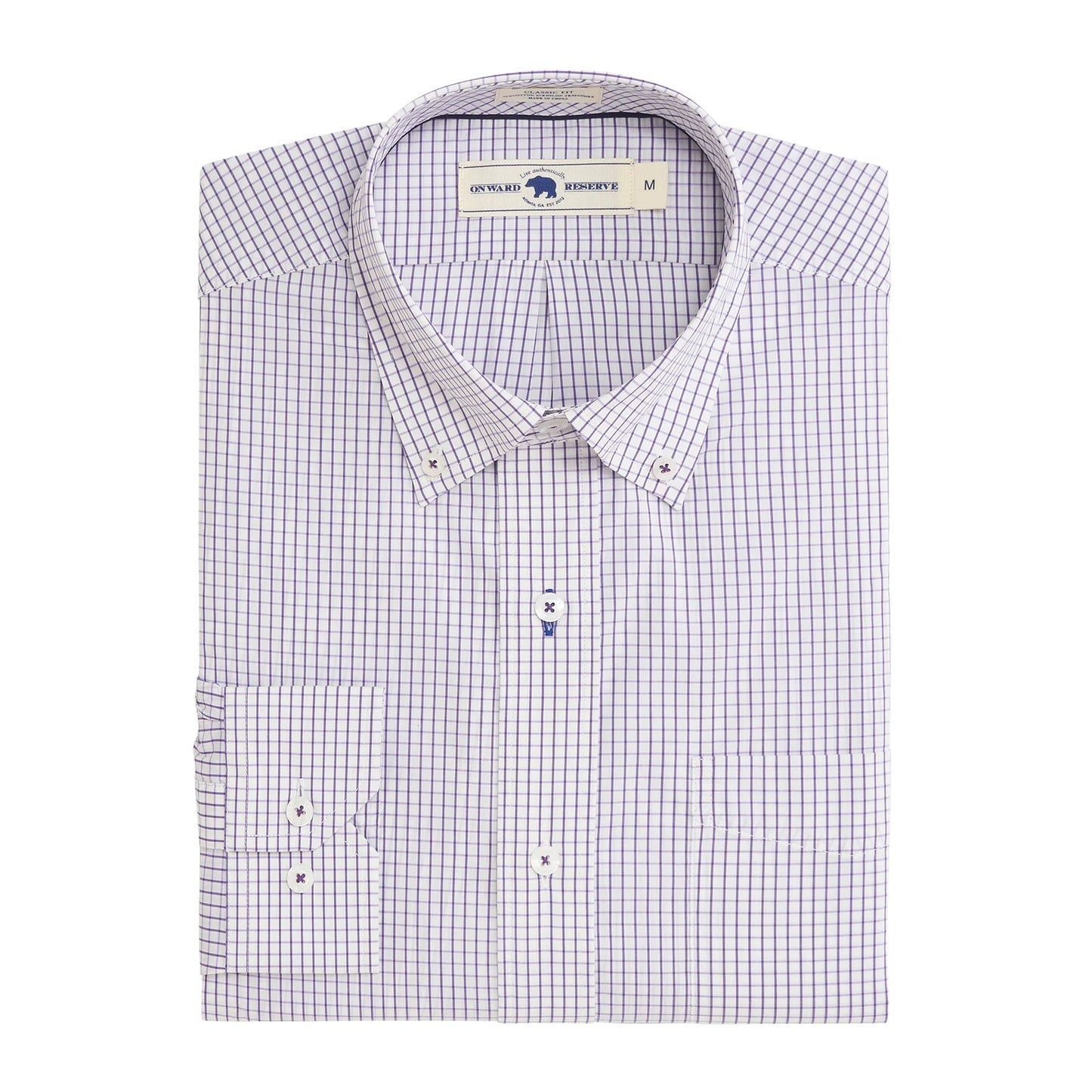Onward Reserve Tattersall Classic Fit Quad Woven