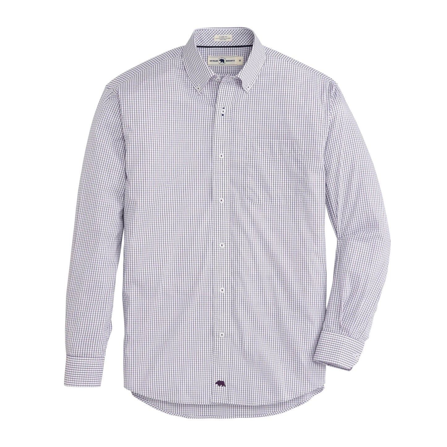 Onward Reserve Tattersall Classic Fit Quad Woven
