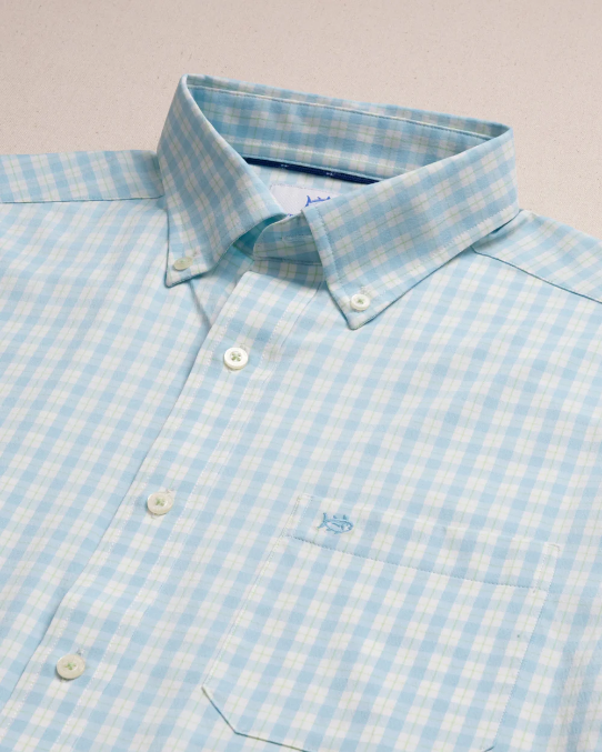 Southern Tide Precheck Plaid Coastal Breeze® Sport Shirt