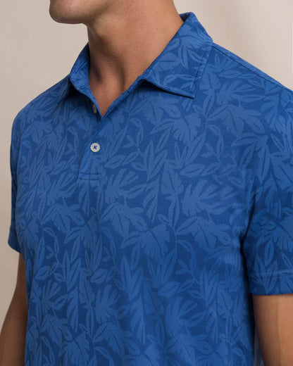 Southern Tide Men’s Island Fronds Jaquard Polo